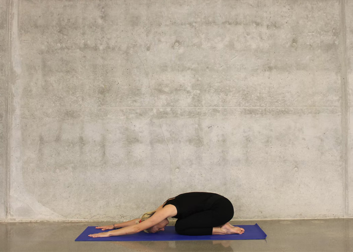 Child’s Pose (Balasana) yoga asana for good health