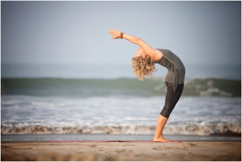 Standing backbend