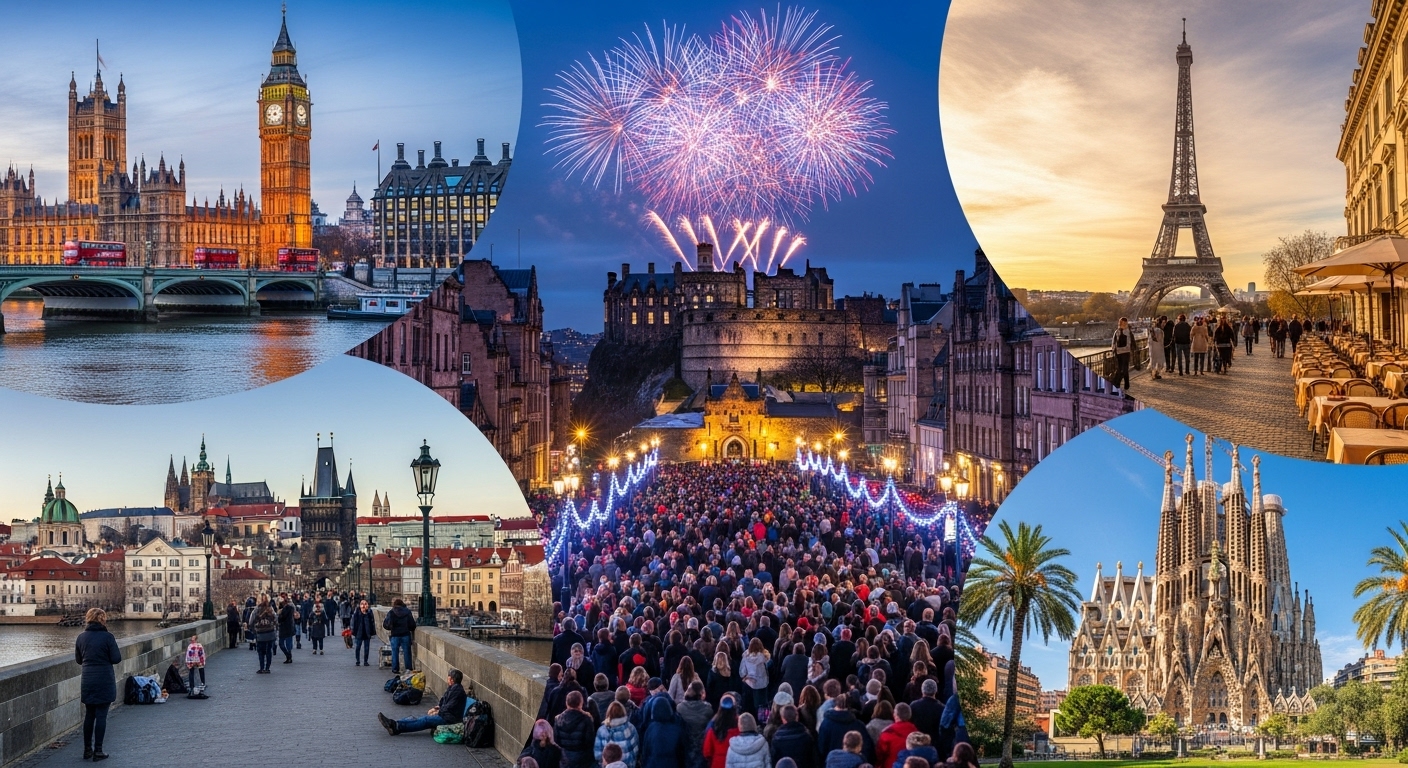 Top 5 Locations in Europe to Celebrate New Year in 2025